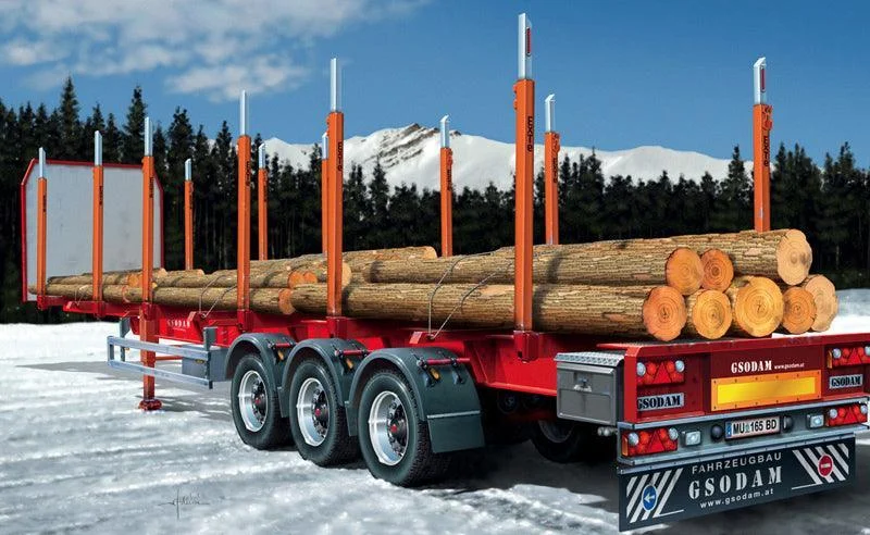 1/24 Italeri Timber Trailer 3868