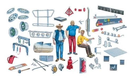 1/24 Italeri Truck Accessories 720