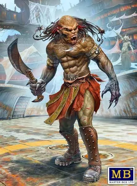 1/24 Master Box - At the Edge of the Universe: Beastorian Champion 24057