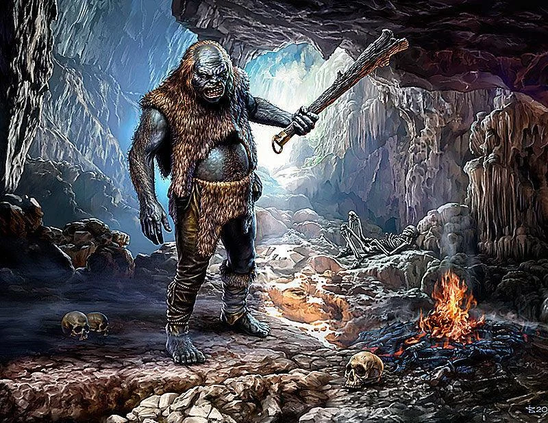 1/24 Master Box - Giant Bergtroll 24014