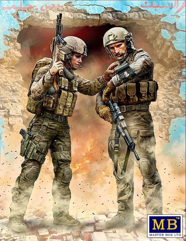 1/24 Master Box - Modern War Route Change Elite Unit 24068
