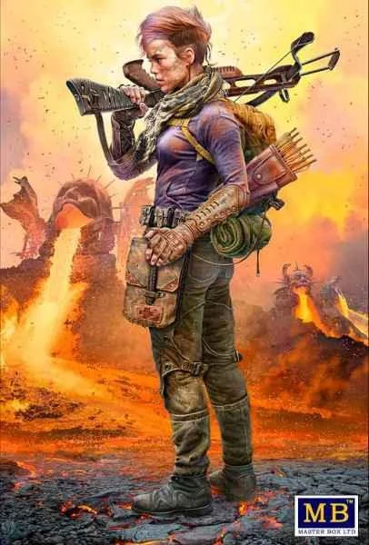1/24 Master Box - Post-Apocalyptic: Sabrina the Protector 24073