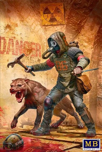 1/24 Masterbox The Last Bridge. Kit No. 7. Dogs of the Apocalypse - Master Box LTD