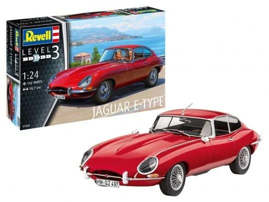 1/24 Revell Germany Jaguar E-Type (Coupé) 7668