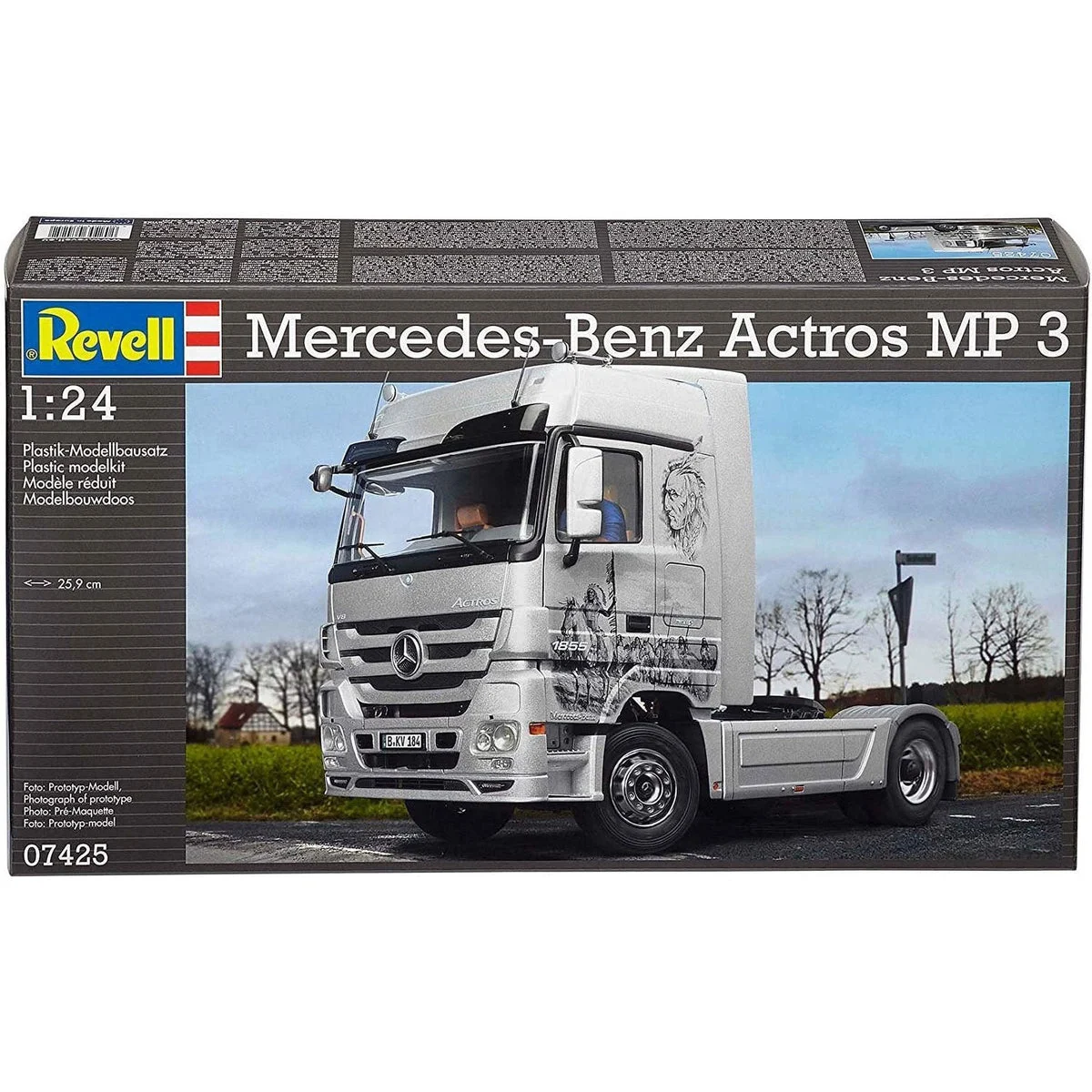 1/24 Revell Germany Mercedes-Benz Actros MP3 7425