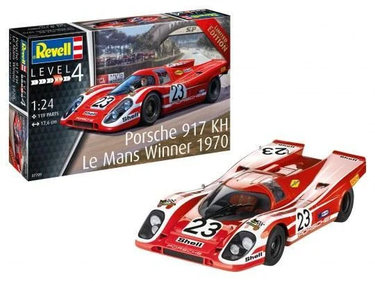 1/24 Revell Germany Porsche 917K Le Mans Winner 1970 - 7709