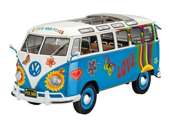 1/24 Revell Germany Samba T1 Flower Power 7050 - Revell-Germany