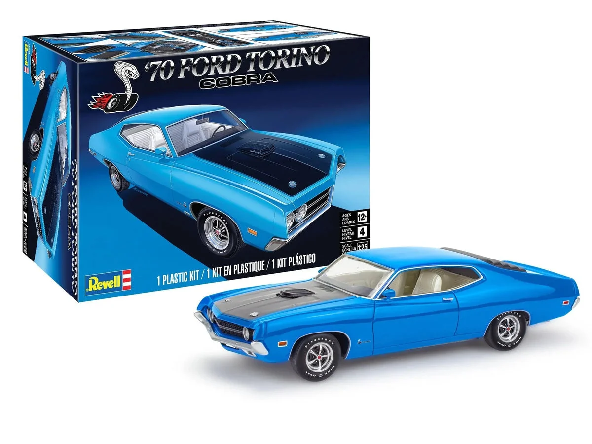 1/24 Revell-Monogram 1970 Ford Torino Cobra 4534