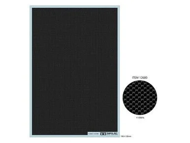 Tamiya 1/6 Carbon Pattern Decal Set - 12680