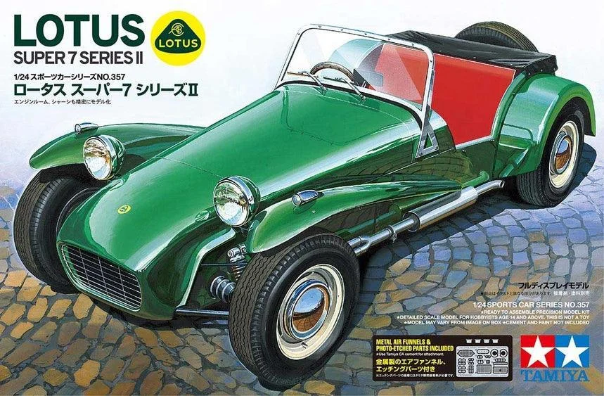1/24 TAMIYA LOTUS SUPER 7 SERIES II 24357