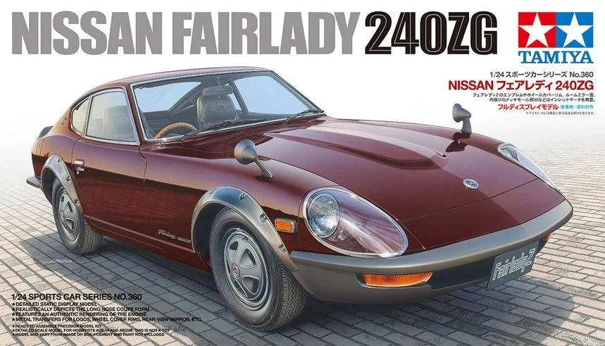 1/24 TAMIYA NISSAN FAIRLADY 240ZG - 24360