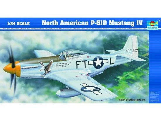 1/24 Trumpeter North American P-51D Mustang 02401