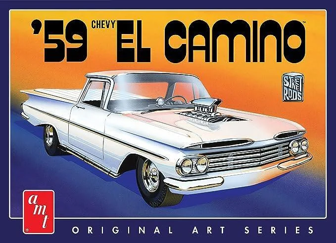 1/25 AMT 1959 Chevy El Camino 1058