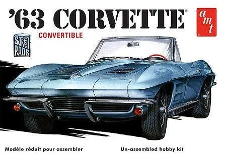 1/25 AMT 1963 Chevy Corvette Convertible 1335