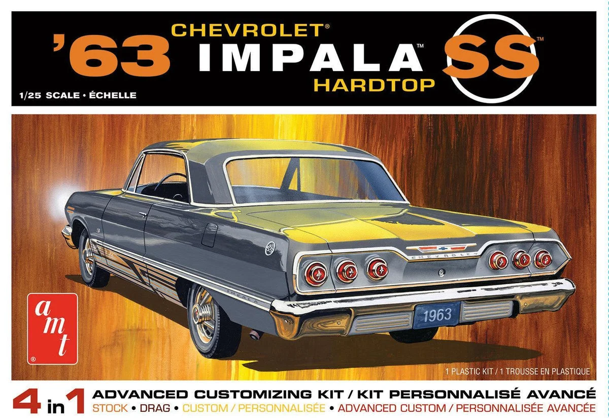 1/25 AMT 1963 Chevy Impala SS #1149