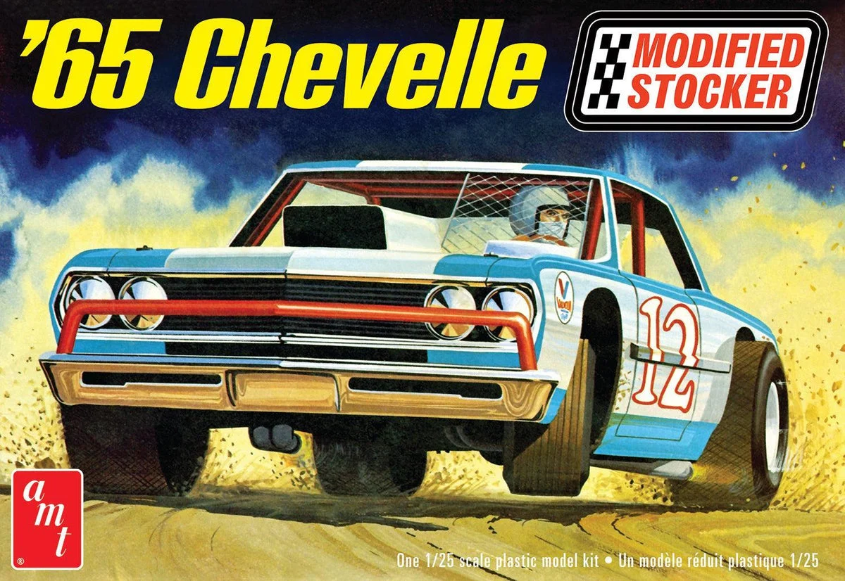 1/25 AMT 1965 Chevelle Modified Stocker 1177