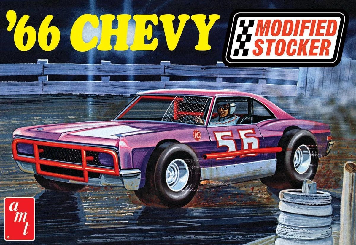 1/25 AMT 1966 Chevy Impala Modified Stocker #1183