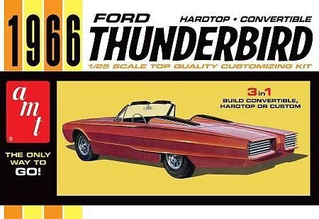 1/25 AMT 1966 Ford Thunderbird Hardtop/Convertible 1328