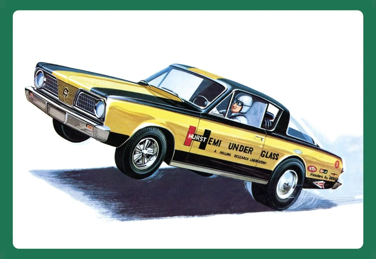 1/25 AMT 1966 Plymouth Barracuda “Hemi Under Glass” #1153