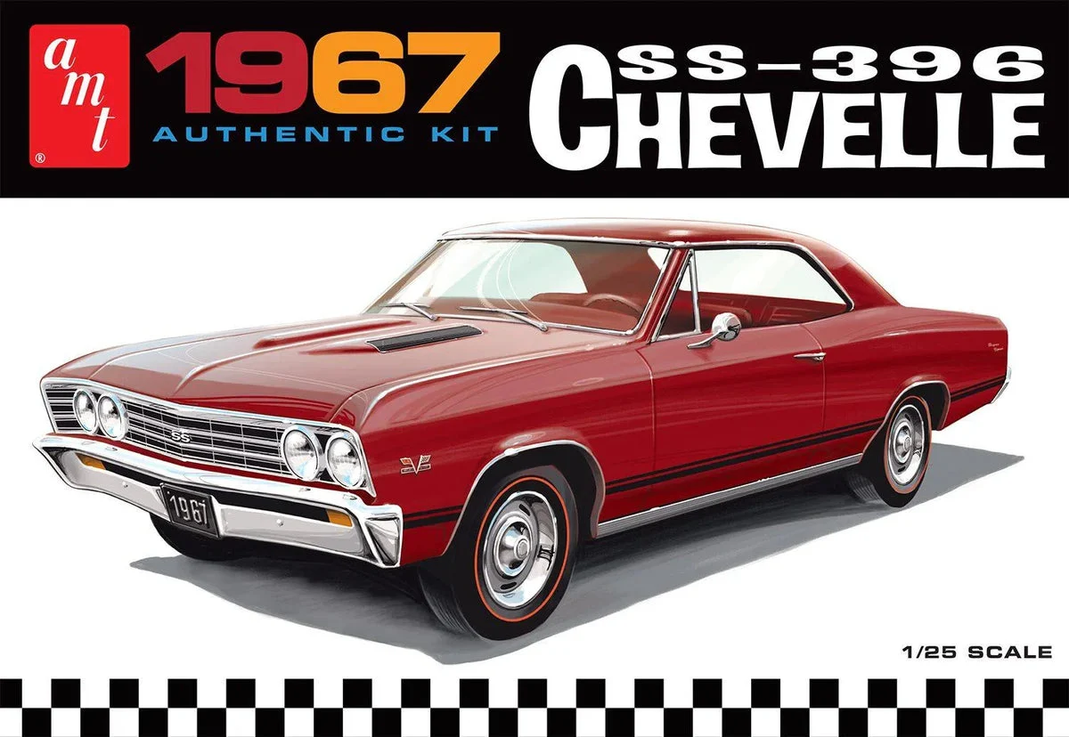 1/25 AMT 1967 Chevrolet Chevelle SS396 - 1388