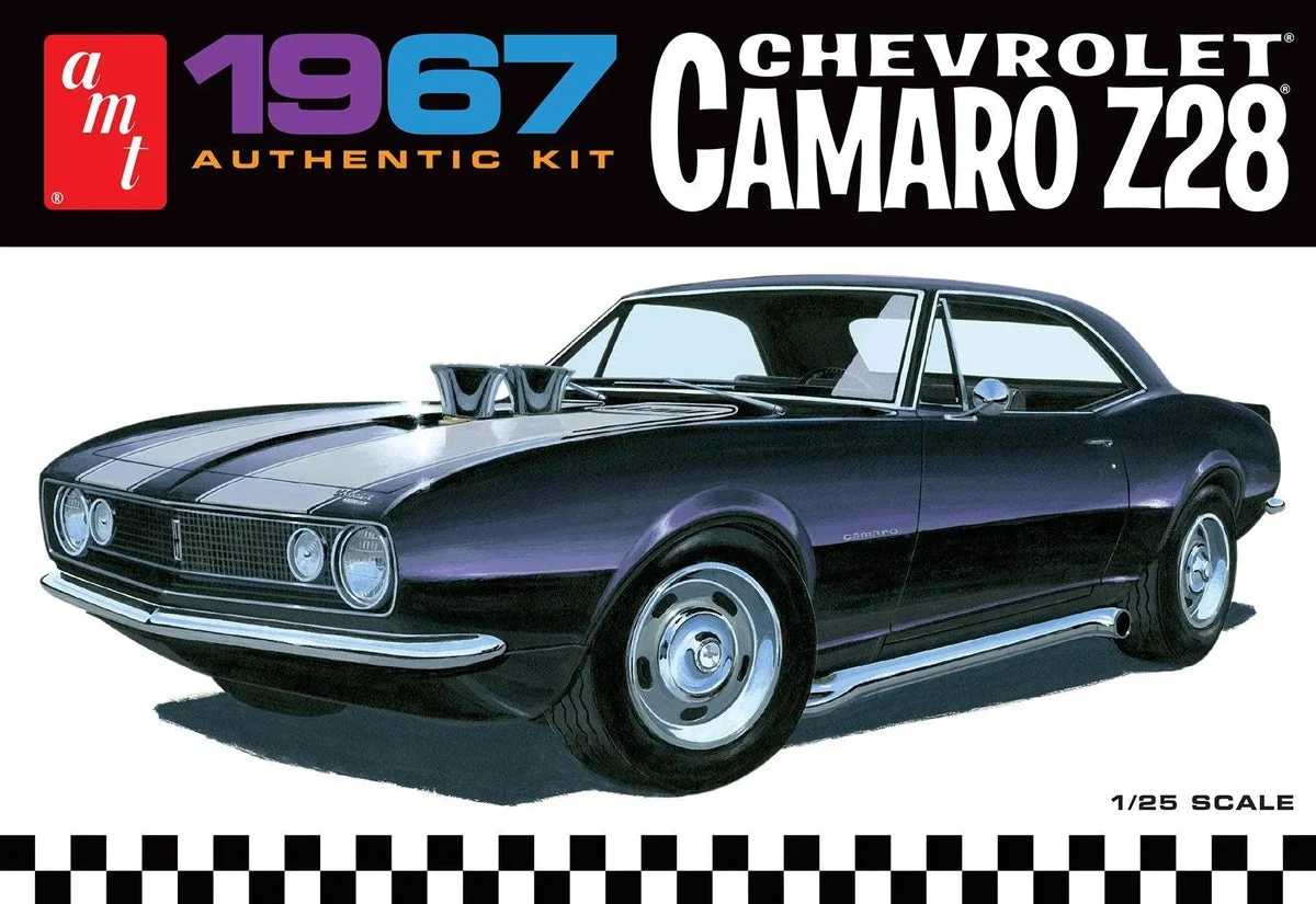 1/25 AMT 1967 Chevy Camaro Z28 1309