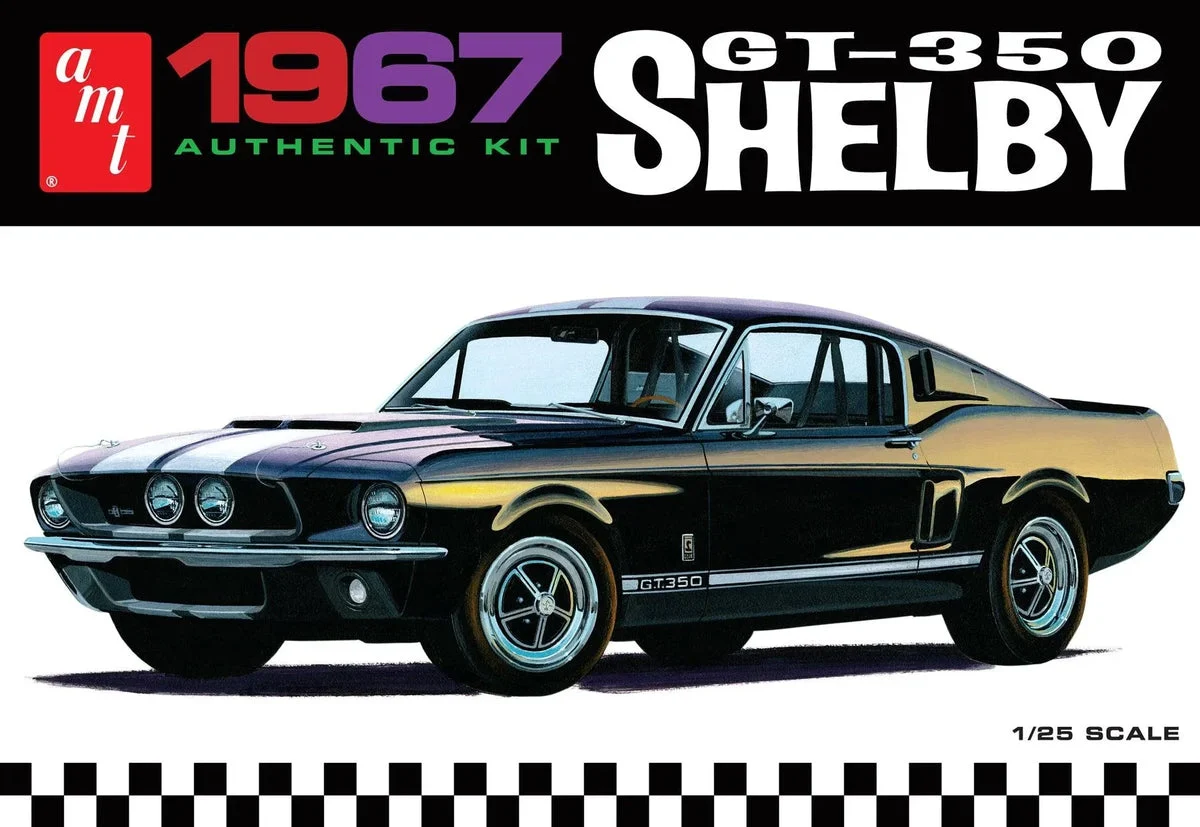 1/25 AMT 1967 Shelby GT350 – White 800