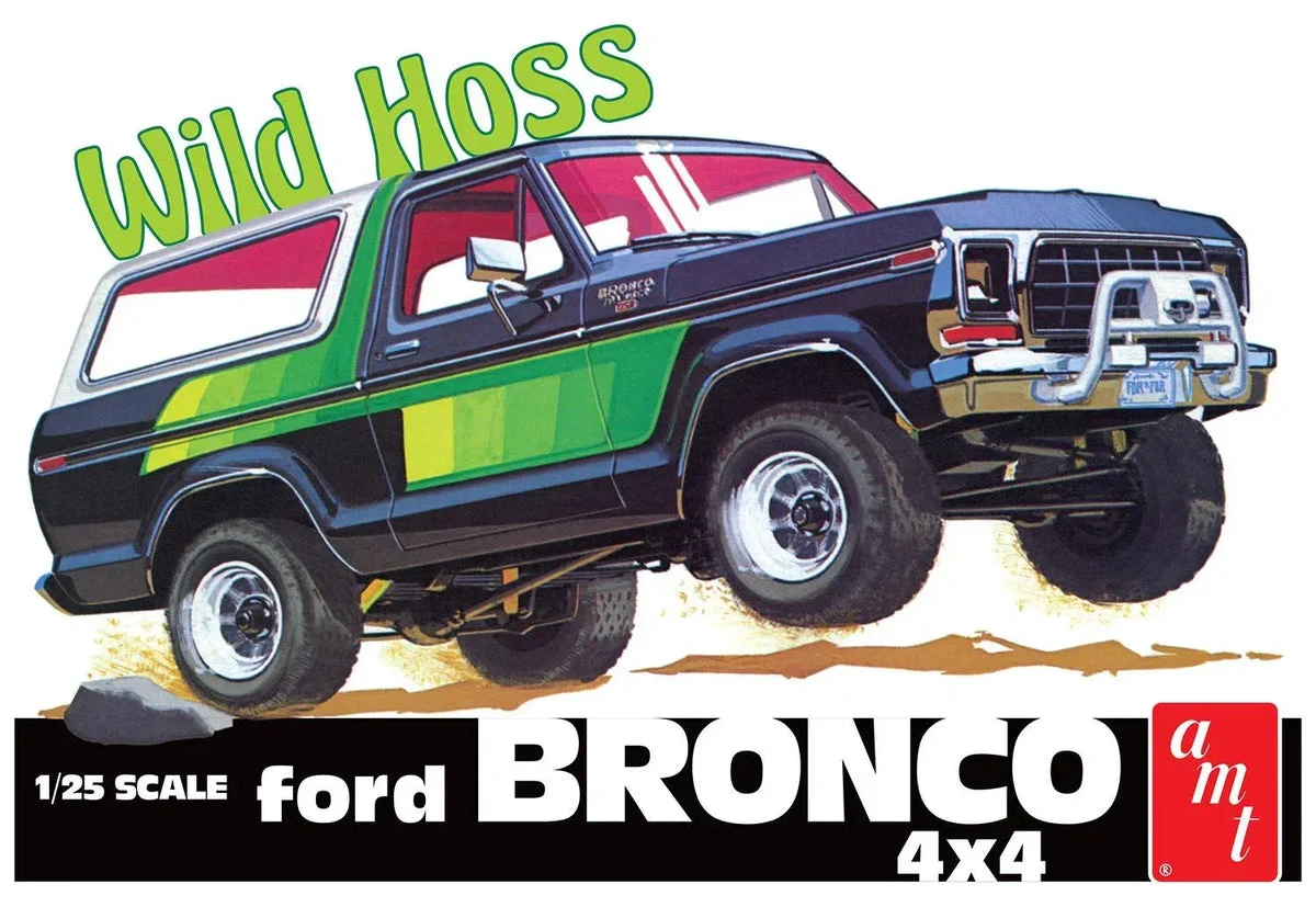 1/25 AMT 1978 Ford Bronco “Wild Hoss” 1304