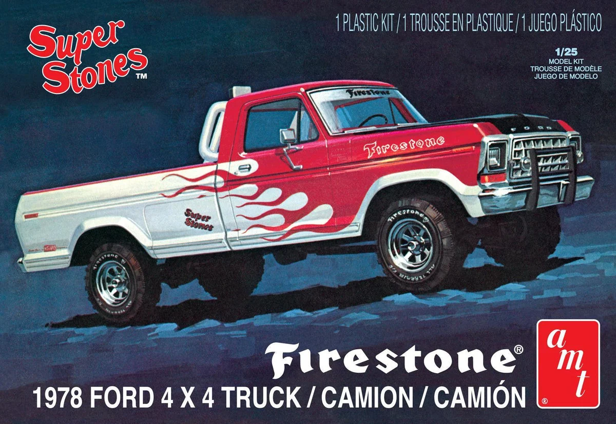 1/25 AMT 1978 Ford Pickup “Firestone Super Stones” 858