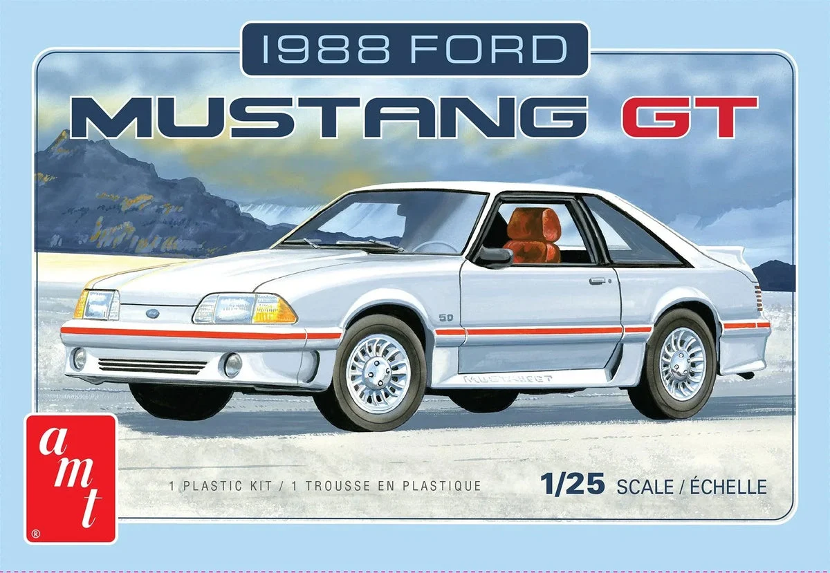 1/25 AMT 1988 Ford Mustang 1216