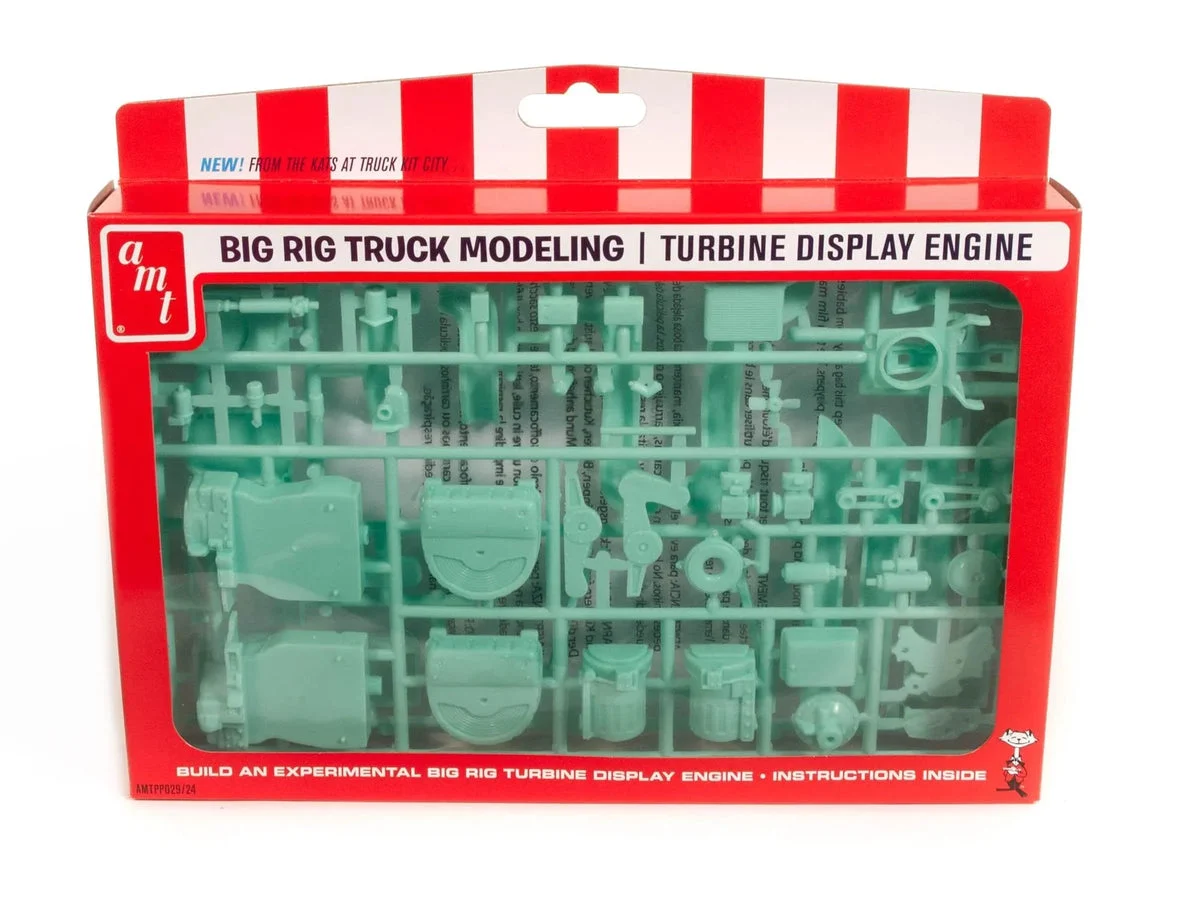 1/25 AMT Big Rig Turbine Engine Parts Pack - 29