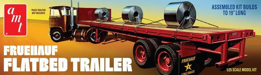 1/25 AMT Fruehauf Flatbed Trailer 1399