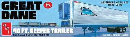 1/25 AMT Great Dane 40' Reefer Trailer C 1249
