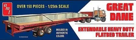 1/25 AMT Great Dane Flat Bed Trailer 1111