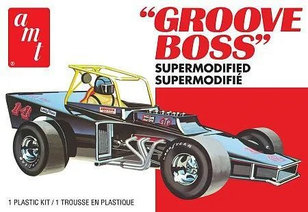 1/25 AMT Groove Boss Super Modified Race Car 1329