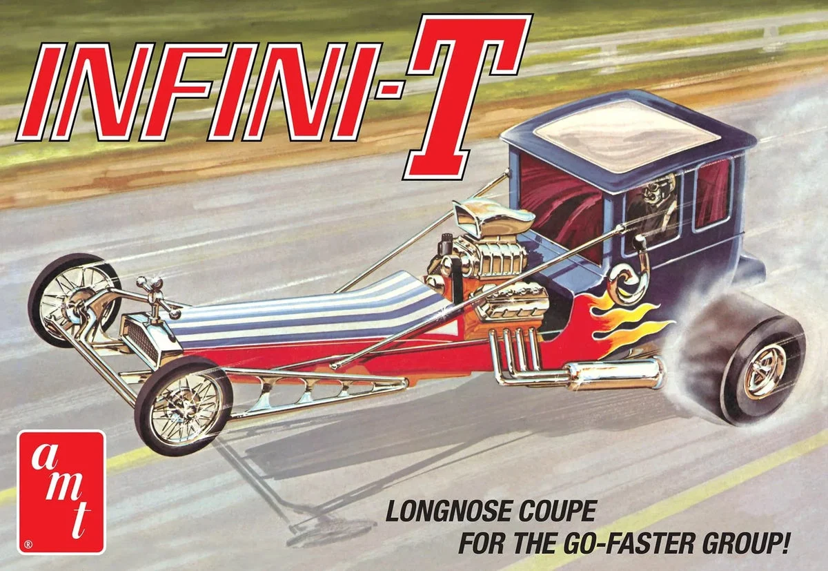 1/25 AMT Infini-T Custom Dragster 1258