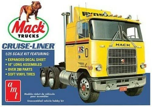 1/25 AMT Mack Cruise-Liner Semi Tractor 1062