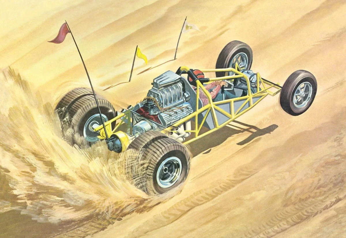 1/25 AMT Sandkat Dune Dragster 1285