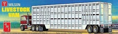 1/25 AMT Wilson Livestock Van Trailer 1106