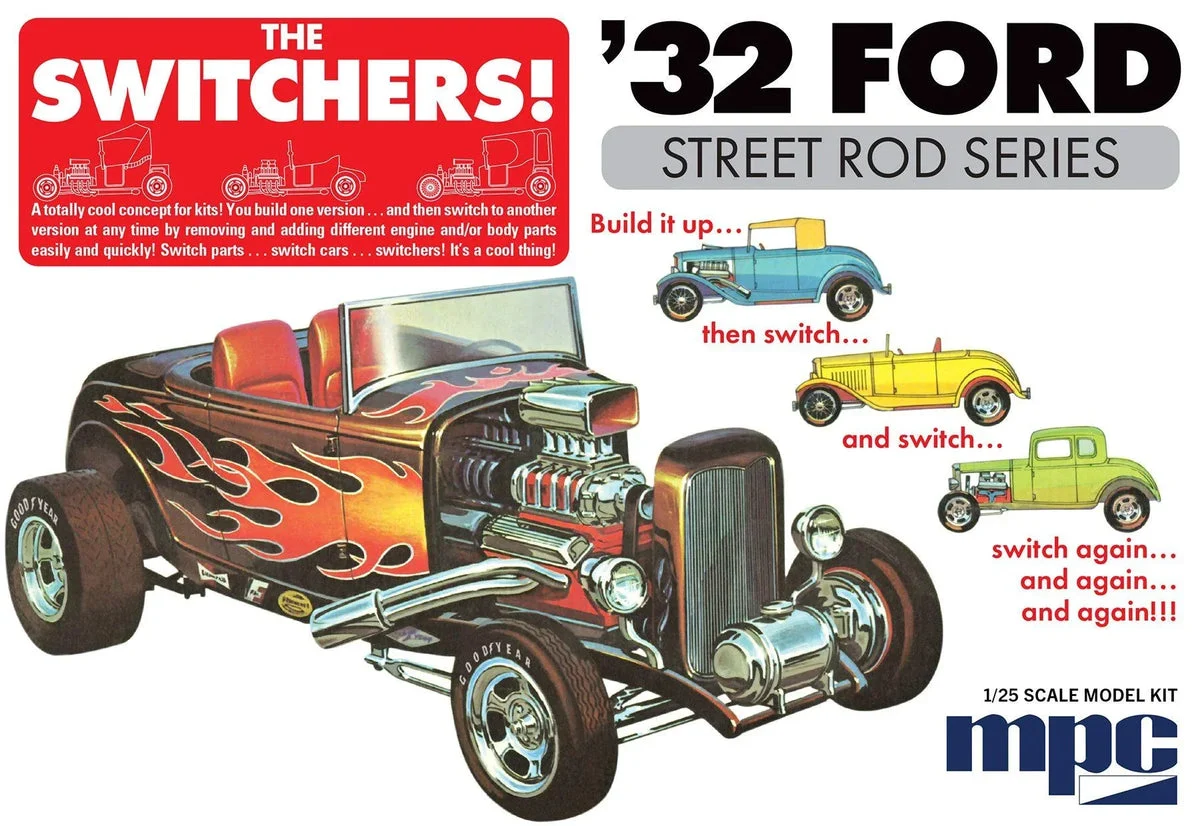 1/25 MPC 1932 Ford Switchers Roadster/Coupe 992