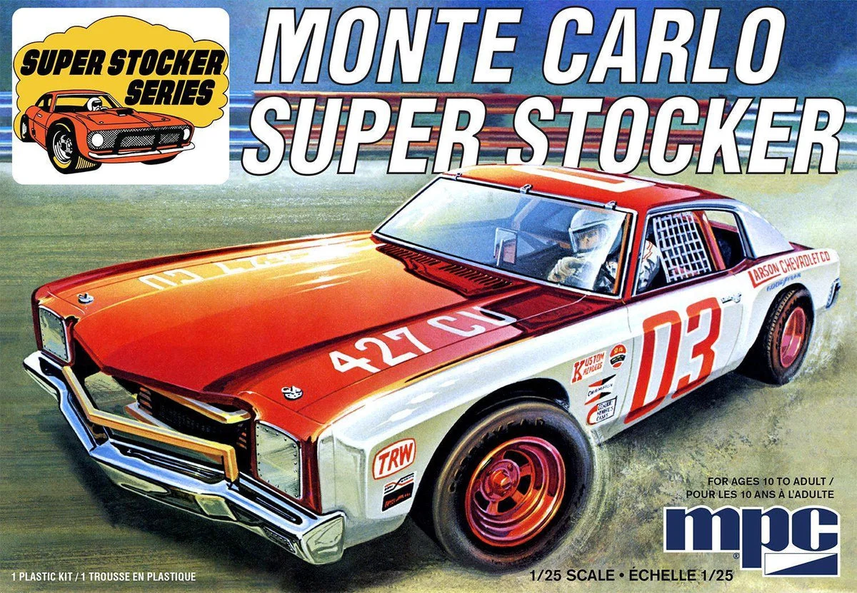 1/25 MPC 1971 Chevy Monte Carlo Super Stocker 962