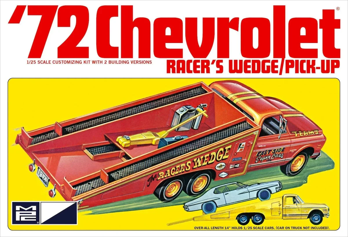 1/25 MPC 1972 Chevy Racer’s Wedge Pick Up 885