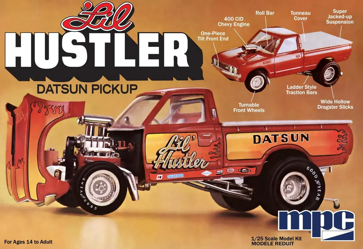 1/25 MPC 1975 Datsun Pickup “Li’L Hustler” 982