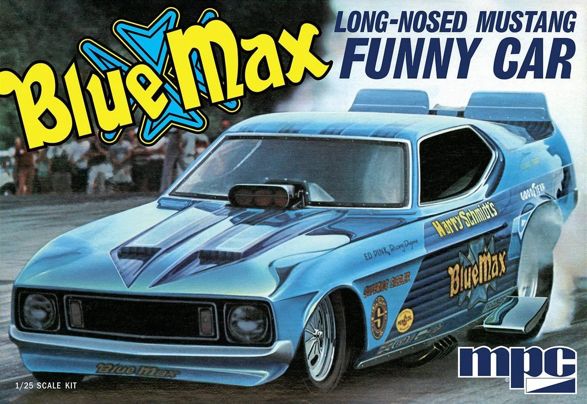 1/25 MPC Blue Max Long Nose Mustang Funny Car 930