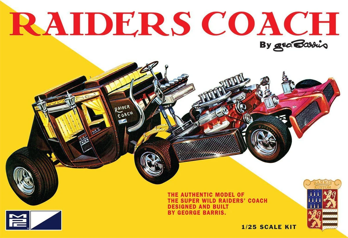 1/25 MPC George Barris Raiders Coach 977