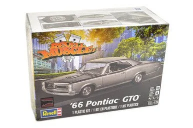 1/25 Revell 1966 Pontiac GTO Plastic Model Kit - Revell Monogram