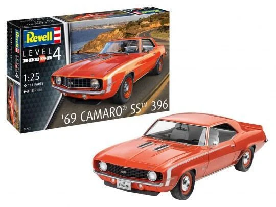 1/25 Revell-Germany 69 Camaro SS 7712