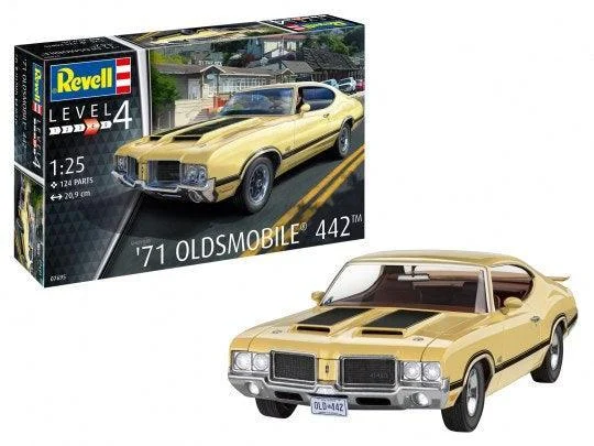 1/25 Revell-Germany '71 Oldsmobile 442 Coupe 7695