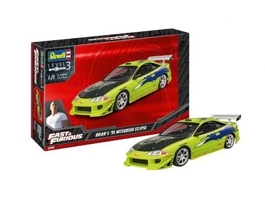 1/25 Revell-Germany Fast & Furious Brian's 1995 Mitsubishi Eclipse 7691
