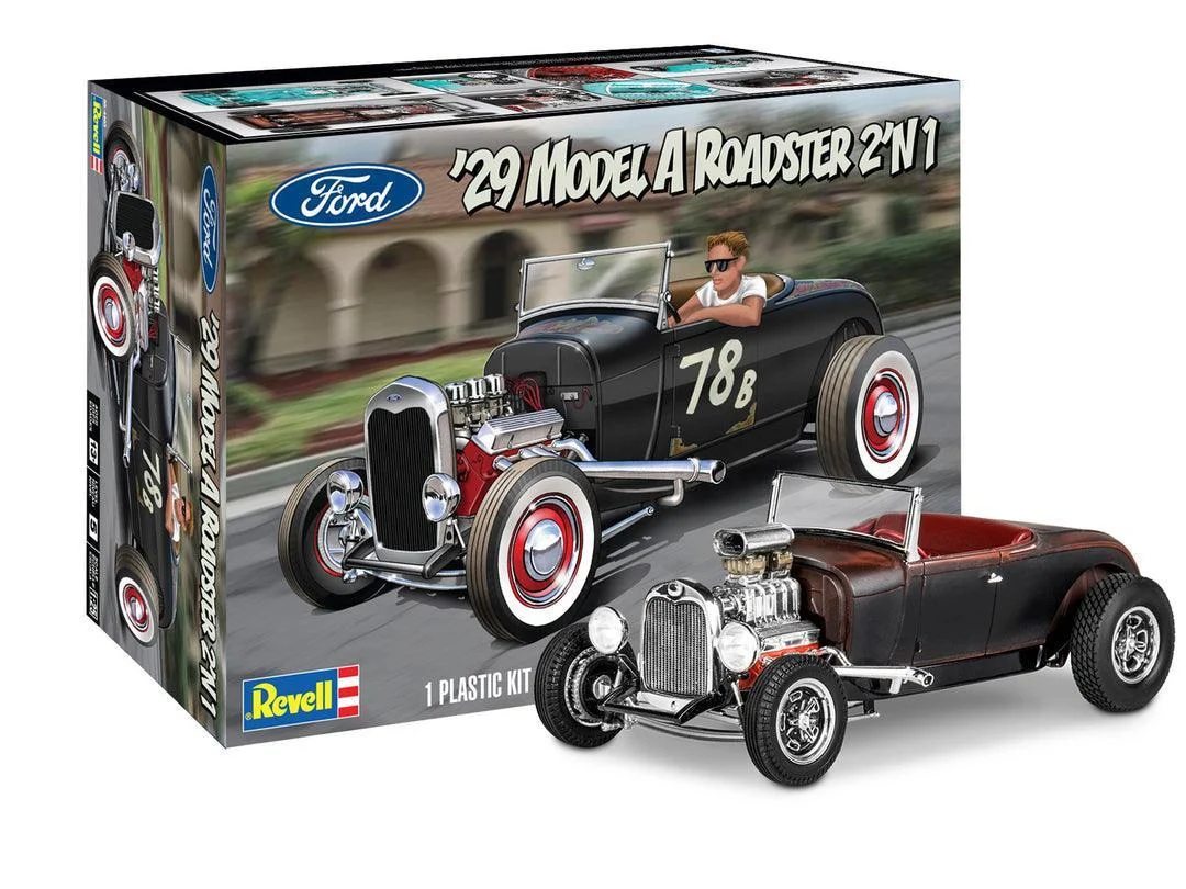 1/25 Revell-Monogram 1929 Ford Model A Roadster 4463