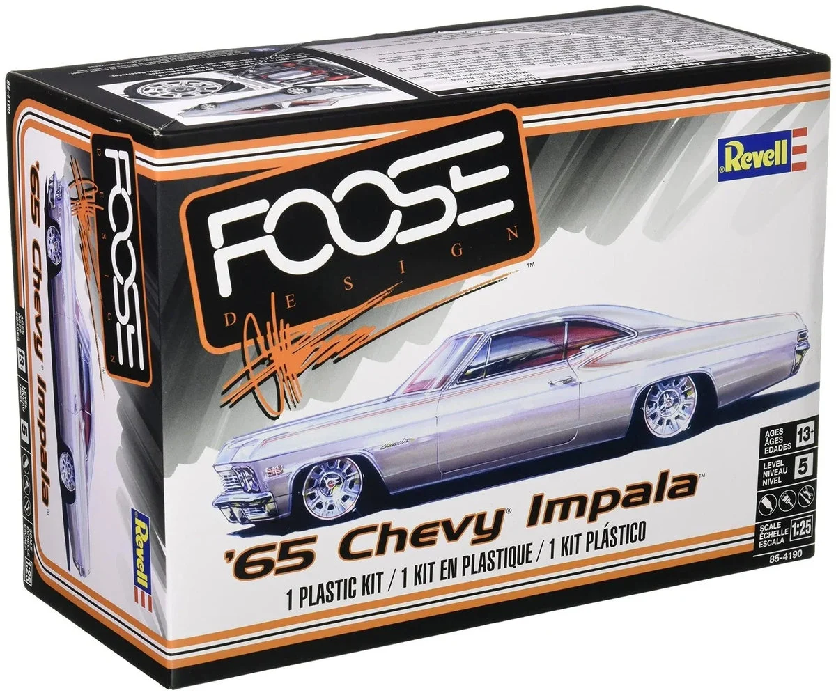 1/25 Revell-Monogram 1965 Chevy Impala 4190